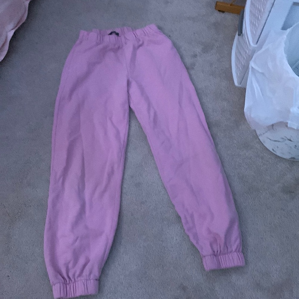 rosa brandy melville sweatpants